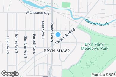 Map image of the property - 304 Cedar Lake Rd S