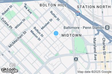 Map image of the property - 1331 Park Ave
