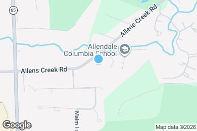 Map image of the property - 439 Allens Creek Rd
