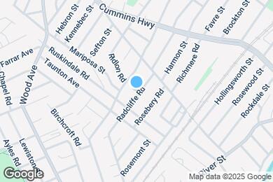Map image of the property - 29 Radcliffe Rd