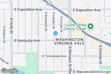Map image of the property - 870 S Leyden St