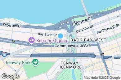 Map image of the property - 477 Commonwealth Ave