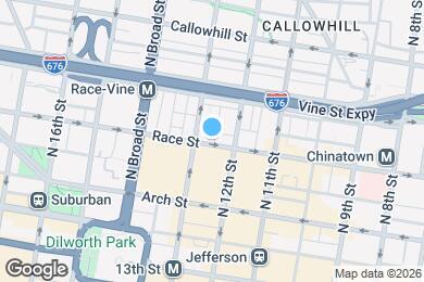 Map image of the property - 1231 Race St