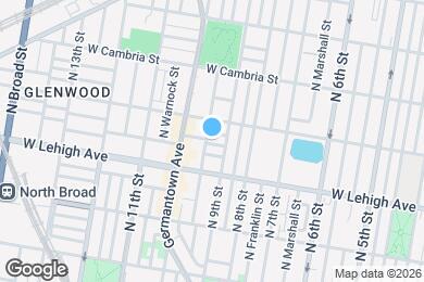 Map image of the property - 921 W Silver St