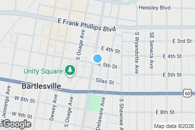 Map image of the property - 500 S Cherokee Ave