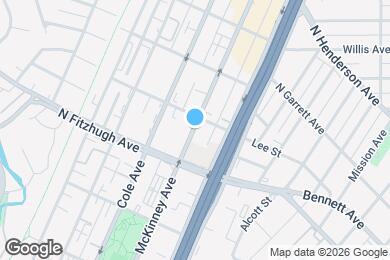 Map image of the property - 4232 McKinney Ave