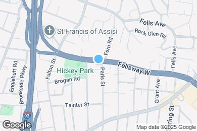 Map image of the property - 298 Fellsway W