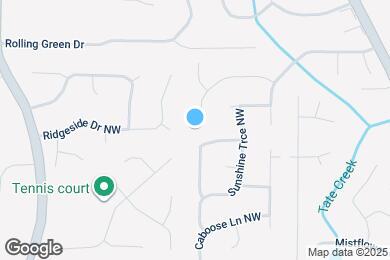 Map image of the property - 1038 Summer Pl NW
