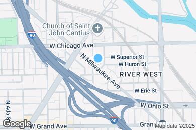 Map image of the property - 729 N Milwaukee Ave