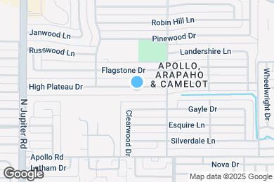 Map image of the property - 3034 High Plateau Dr