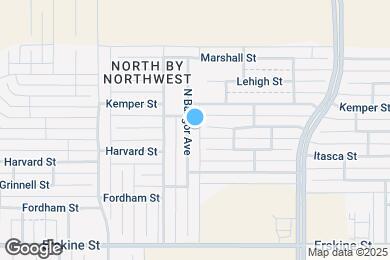 Map image of the property - 916 N Bangor Ave