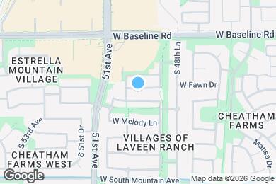 Map image of the property - 4945 W Fawn Dr