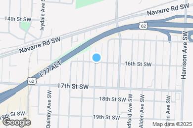 Map image of the property - 1600 Tanner Ave SW