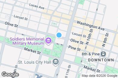 Map image of the property - Park Pacific Luxury Apartments