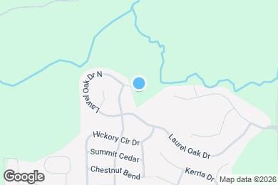 Map image of the property - 2049 Laurel Oak Dr