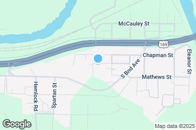 Map image of the property - 210 S Bird St
