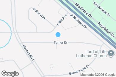 Map image of the property - 771 Turner Dr