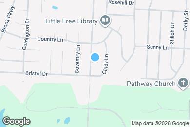 Map image of the property - 811 S Sunset Ln