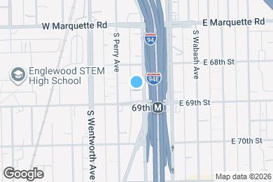 Map image of the property - 6842 S Lafayette Ave