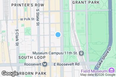 Map image of the property - 910 S Michigan Ave