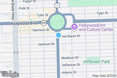 Map image of the property - 303 S Federal Hwy