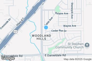 Map image of the property - 907 Cedar Run Dr