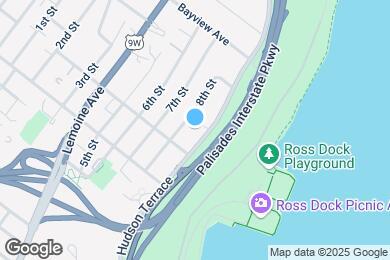 Map image of the property - 2400 Hudson Terrace