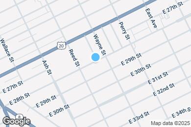 Map image of the property - 731 E 28th St