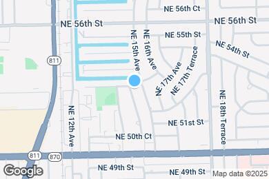 Map image of the property - 5240 NE 14th Ter