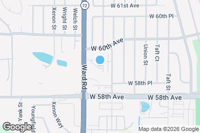 Map image of the property - 12309 W 58th Ct