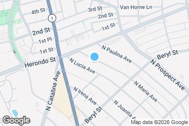 Map image of the property - 819 N Maria Ave