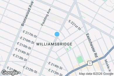 Map image of the property - 103 E 218th St