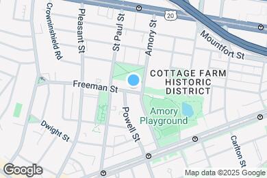 Map image of the property - 119 Freeman St