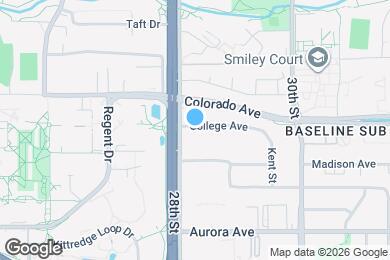 Map image of the property - 2830 E College Ave