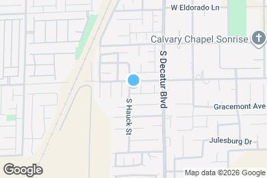 Map image of the property - 7724 S Hauck St