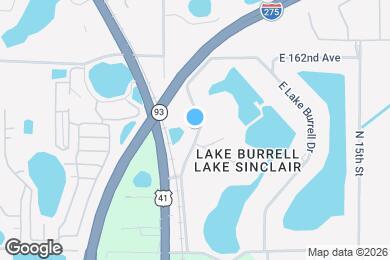 Map image of the property - 15916 West Lake Burrell Dr