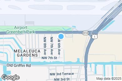 Map image of the property - 822 NW 6th Ave