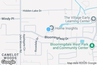Map image of the property - 3910 Buttonwood Ct