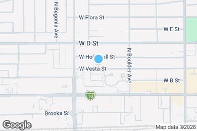 Map image of the property - 1012 W Vesta St