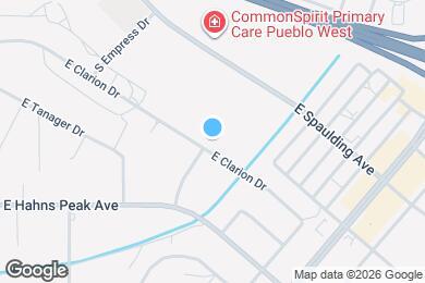 Map image of the property - 701 E Clarion Dr