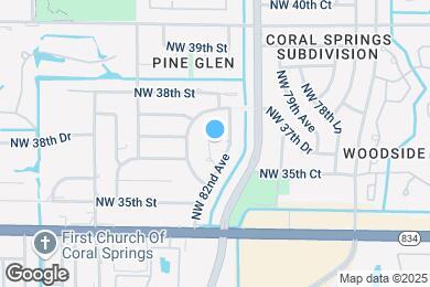 Map image of the property - 3607 NW 82nd Ter