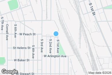 Map image of the property - 102 Peach St