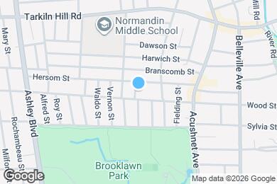 Map image of the property - 12 Baylies St