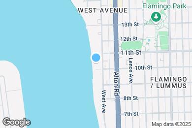 Map image of the property - 1000 West Ave