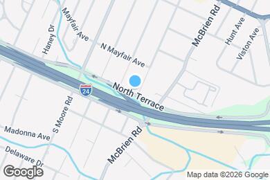 Map image of the property - 317 S Howell Ave