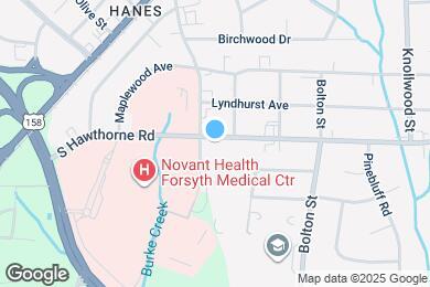 Map image of the property - 1807 S Hawthorne Rd