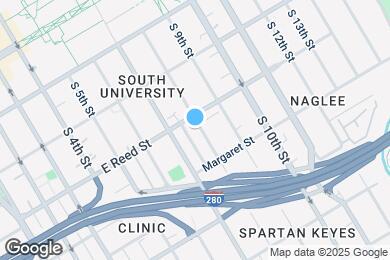 Map image of the property - 611 S 8th St