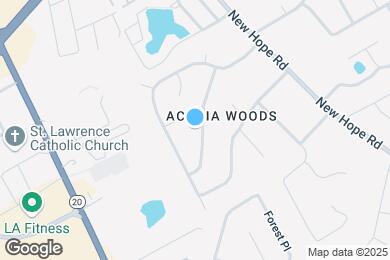 Map image of the property - 401 Hemlock Dr