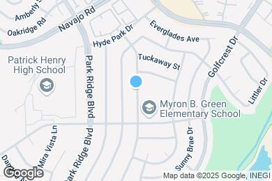 Map image of the property - 6722 Belle Glade Ave