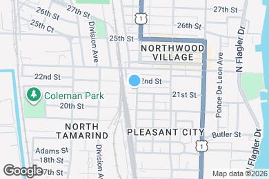 Map image of the property - 2205 A E Isaacs Ave